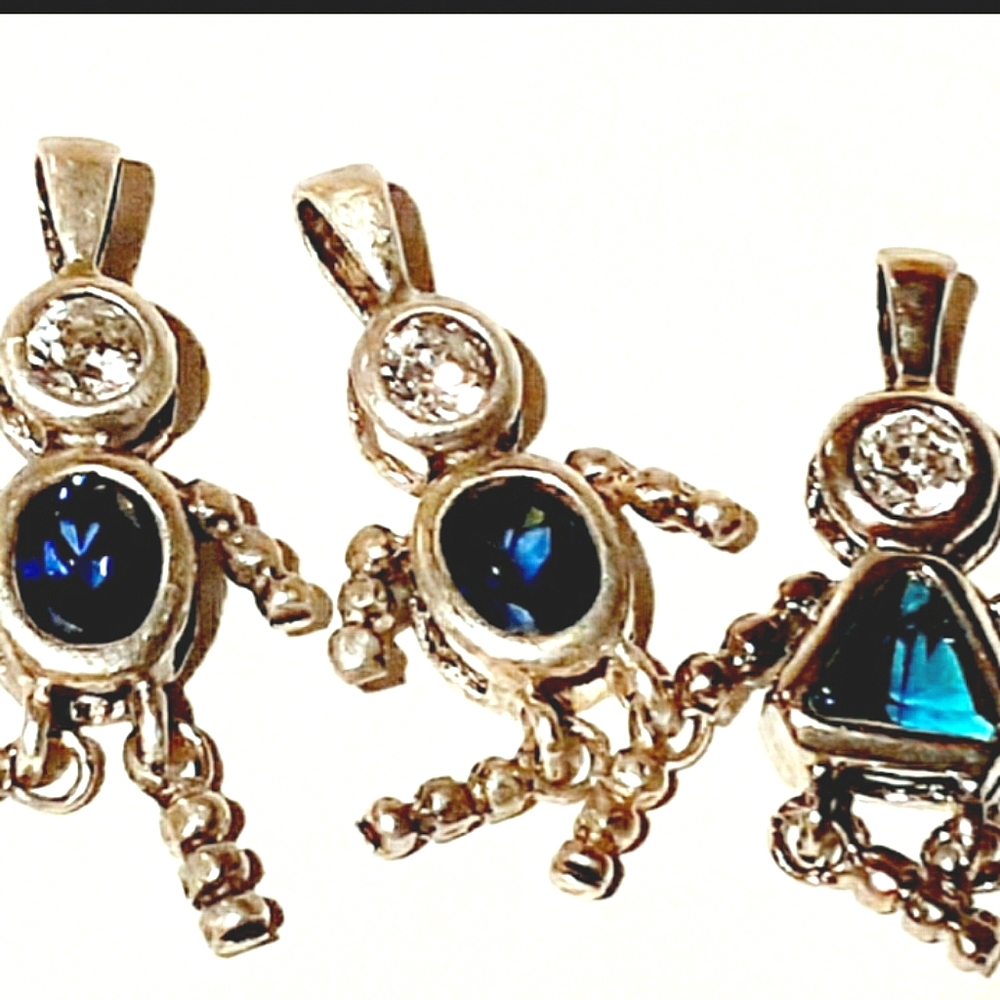 3 925 silver charms